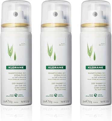 Klorane Ultra Gentle Dry Shampoo with Oat+, 3.2 oz