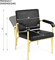Artist Hand Gold Reclining Shampoo Chair — image 2