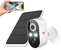 GlowPop 1080p Wireless Security Camera with Solar Panel — image 1