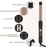 PARWIN PRO BEAUTY 5-in-1 Curling Iron Set with 9″ Spiral Wand — image 2