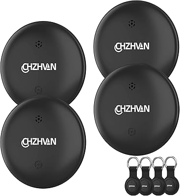 CHZHVAN S10 Android Bluetooth Tracker 4-Pack