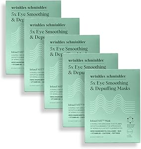 Wrinkles Schminkles Eye Smoothing & Depuffing Masks (5 Pairs) Review