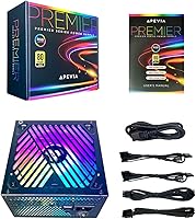 Apevia ATX-PM650W 650W 80+ Gold Semi-Modular Gaming Power Supply — image 4