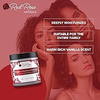 Red Rose Naturals Whipped Body Butter, Vanilla Almond, 8oz — image 6