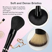 Jilier 4 in 1 Makeup Brush Set with Travel Holder — image 4