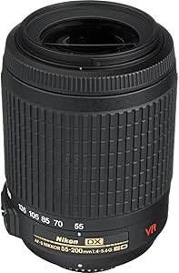 Nikon 55-200mm f/4-5.6G ED IF AF-S DX VR Zoom Lens