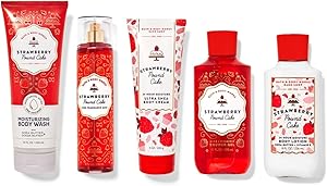 Bath & Body Works Strawberry Pound Cake Skin Care Bundle 236mL Review