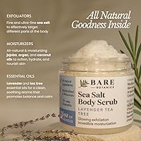 Bare Botanics Lavender Tea Tree Body Scrub 24oz — image 2