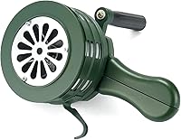 QWORK Hand Crank Siren Horn — image 1