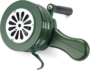 QWORK Hand Crank Siren Horn Review