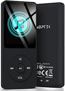 AGPTEK A02PL 64GB MP3 Player Review