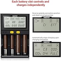 MiBOXER C4 4-Bay Battery Charger — image 4