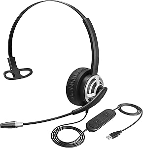 MKJ USB Headset with Microphone for PC Review