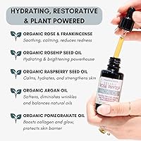 Peak Scents Organic Rose Phyto Facial Oil 1oz — image 5