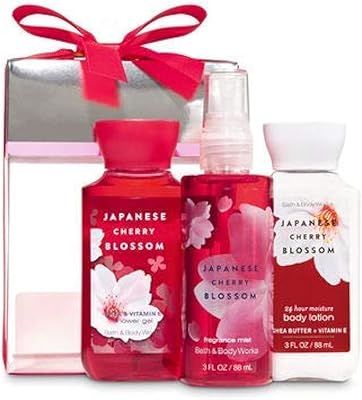 Bath & Body Works Japanese Cherry Blossom Mini Box Gift Set
