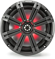 KICKER KM8 8-Inch Marine Coaxial Speakers — image 2