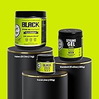 Rolda Black Styling Hair Gel 35.2oz — image 4