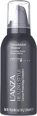 L'ANZA Healing Style Foundation Mousse, Medium Hold, 5oz