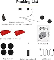 FreedConn FG Motorcycle Helmet Bluetooth Headset — image 9