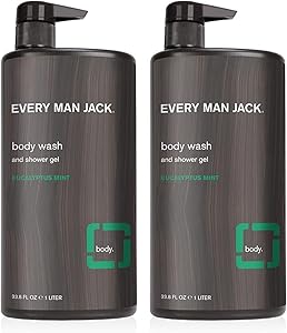 Every Man Jack Eucalyptus Mint Body Wash 33.8oz 2-Pack Review