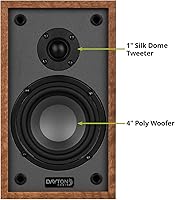 Dayton Audio Classic B40 Bookshelf Speakers — image 5