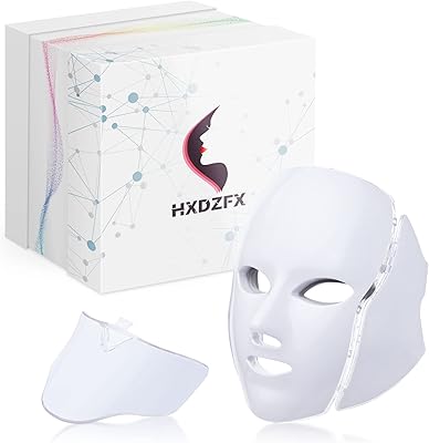 HXDZFX LED Facial Light Therapy Mask HK207