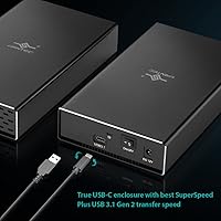 Vantec NST-371C31-BK NexStar Gx USB 3.1 Gen 2 Type-C 3.5″ SATA HDD/SSD Enclosure — image 5