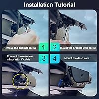 Fitcamx HD2-6275 4K Dash Cam for Ford F150/F250 2021-2025 — image 6