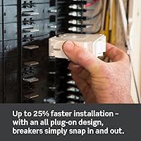 Leviton LSPD2-T Surge Protective Device with 2-20A 1-Pole Breakers — image 2