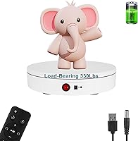 Bosgladek Motorized Rotating Display Stand 11.8-inch 300lbs Load — image 1