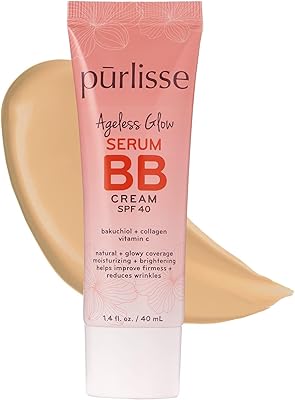 pūrlisse Ageless Glow Serum BB Cream SPF 40 - Light Medium