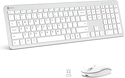 iClever GK08 Wireless Keyboard and Mouse Combo