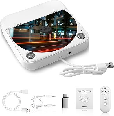 WOOPKER KC606 External Portable CD Player