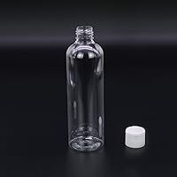 TRENDBOX 8oz Clear Bottles with Flip Cap - 30 Pack — image 3