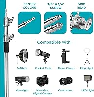 Flashpoint 10' C Stand Kit with Boom Arm — image 8