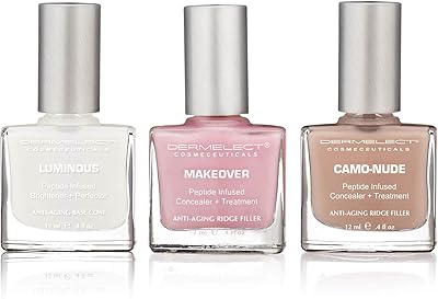 Dermelect Instant Nail Makeover Trio - 3 pc Set
