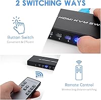 TCNEWCL 8 Port HDMI KVM Switch — image 4