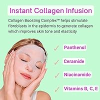 ParadiseGal Collagen Infuser Plumping Face Masks (10-Pack) — image 4
