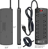 Alestor Power Strip Surge Protector PS951 — image 7