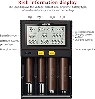 MiBOXER C4 4-Bay Battery Charger — image 5