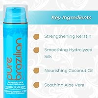 Pure Brazilian Silk Smoothing Balm with Keratin 6.78oz — image 3