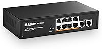 MokerLink POE-G082G 10-Port Gigabit PoE Switch — image 1
