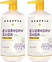 Alaffia EveryDay Shea Conditioner, Lavender, 32 Fl Oz (2 Pack) — image 1