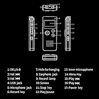 YOXIJAC 8GB Digital Voice Recorder — image 6