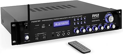 Pyle P2001BT Bluetooth Preamplifier Receiver