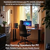 NSY Audio NSY-BS401 Bluetooth Bookshelf Speakers — image 7