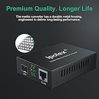 ipolex Gigabit Multi-Mode LC Fiber to Ethernet Media Converter — image 6