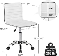 Yaheetech 37-inch Foldable Manicure Table with Swivel Chair Set — image 3