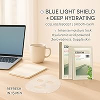 GONIM Face Mask with Hyaluronic Acid & Vitamin C (30mL, 10pcs) — image 4