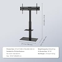 VEVOR Swivel TV Stand Mount for 32-85 Inch TVs — image 7